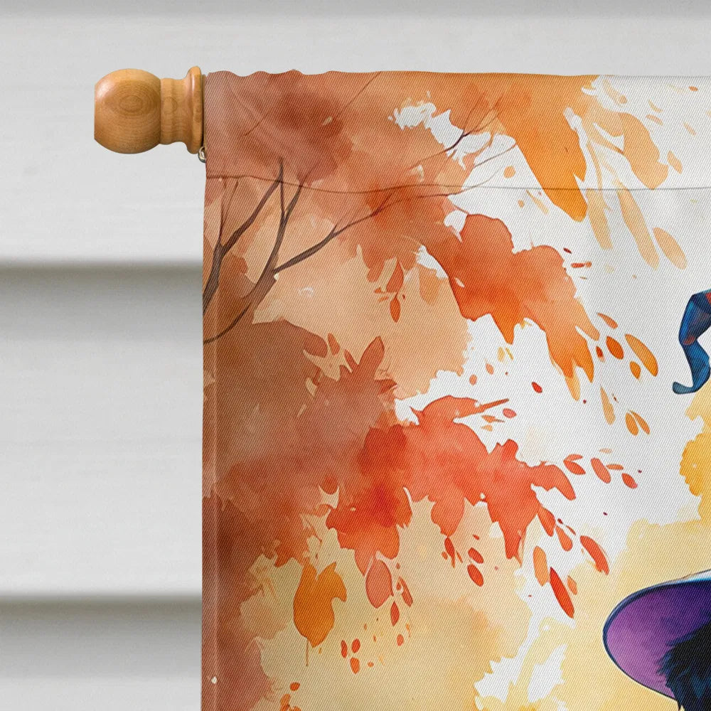Bernois chien de montagne Halloween Trick or Treat House Drapeau Grand Porc Manches Pole Decorativ