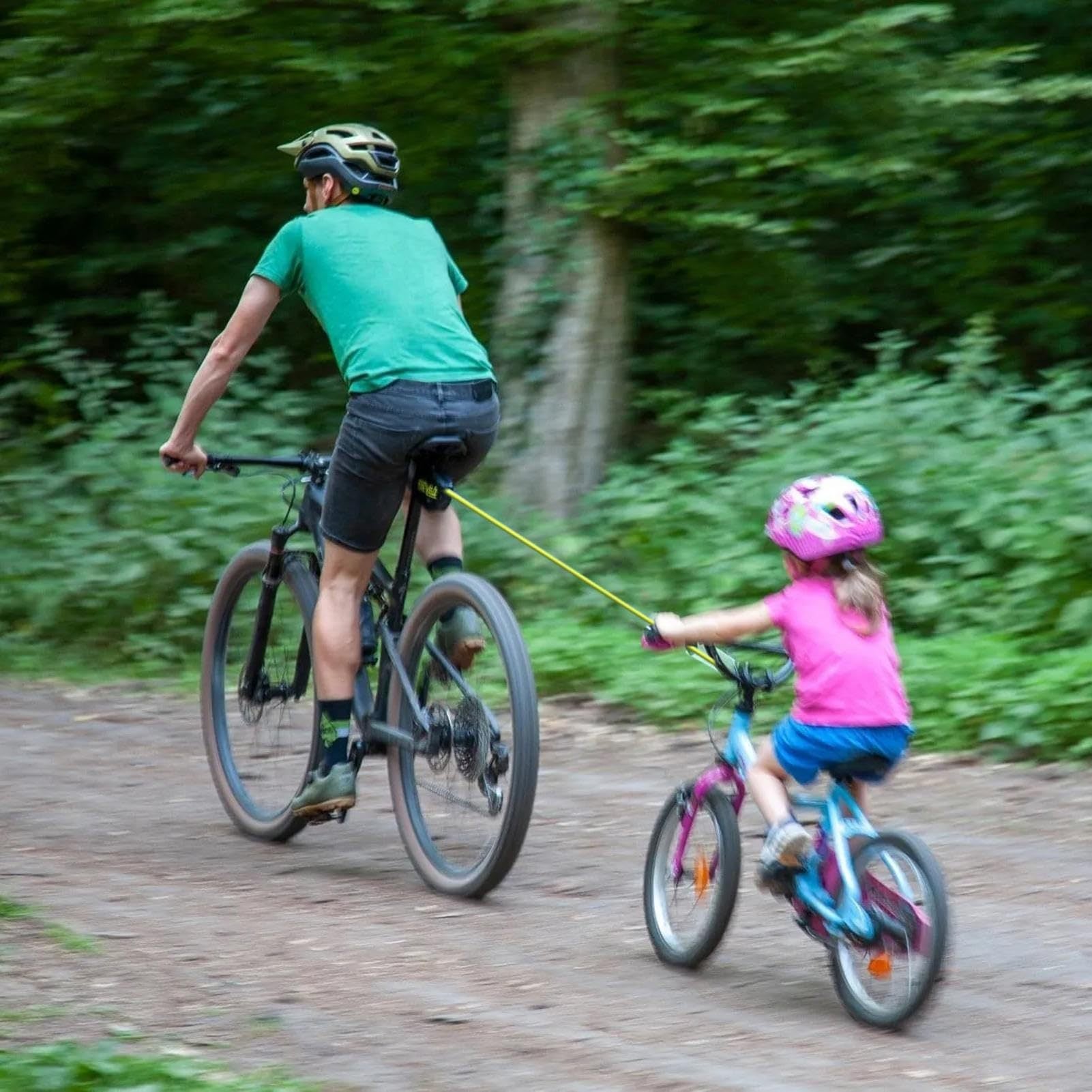 Remorque de vélo de montagne de plein air Traction Device Rope de remorque de vélo parent-enfant
