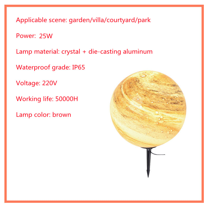 Solar pelouse extérieur étanche Villa Garden Grass lampe de terre