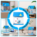 FREESEA 2-gallon Acrylique Réservoir de poisson frais