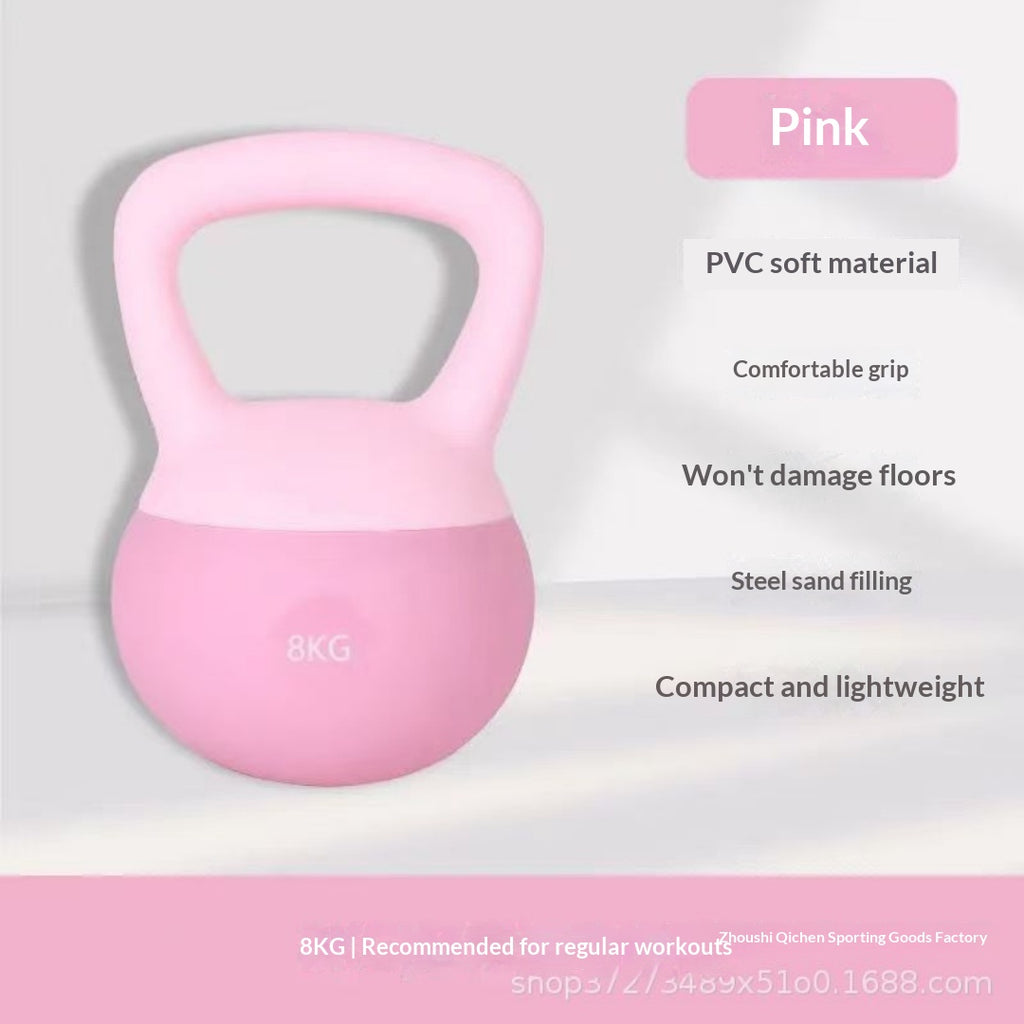 Soft Kettle Bell Fitness pour Femme Accueil 6kg Hip Training Shaping Soft Bell Kettle pour Homme
