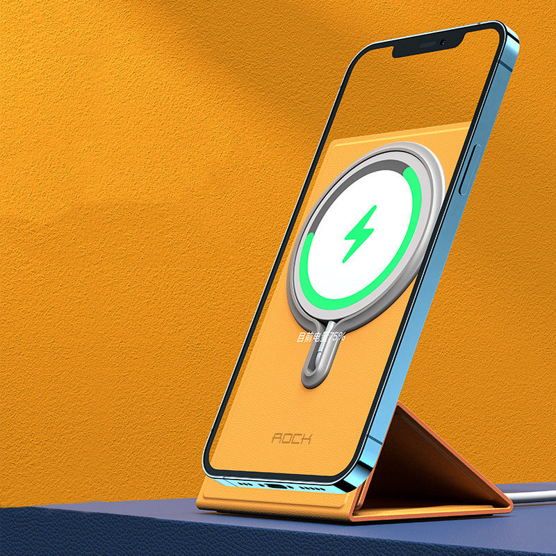 Base de bureau pliante de chargeur sans fil