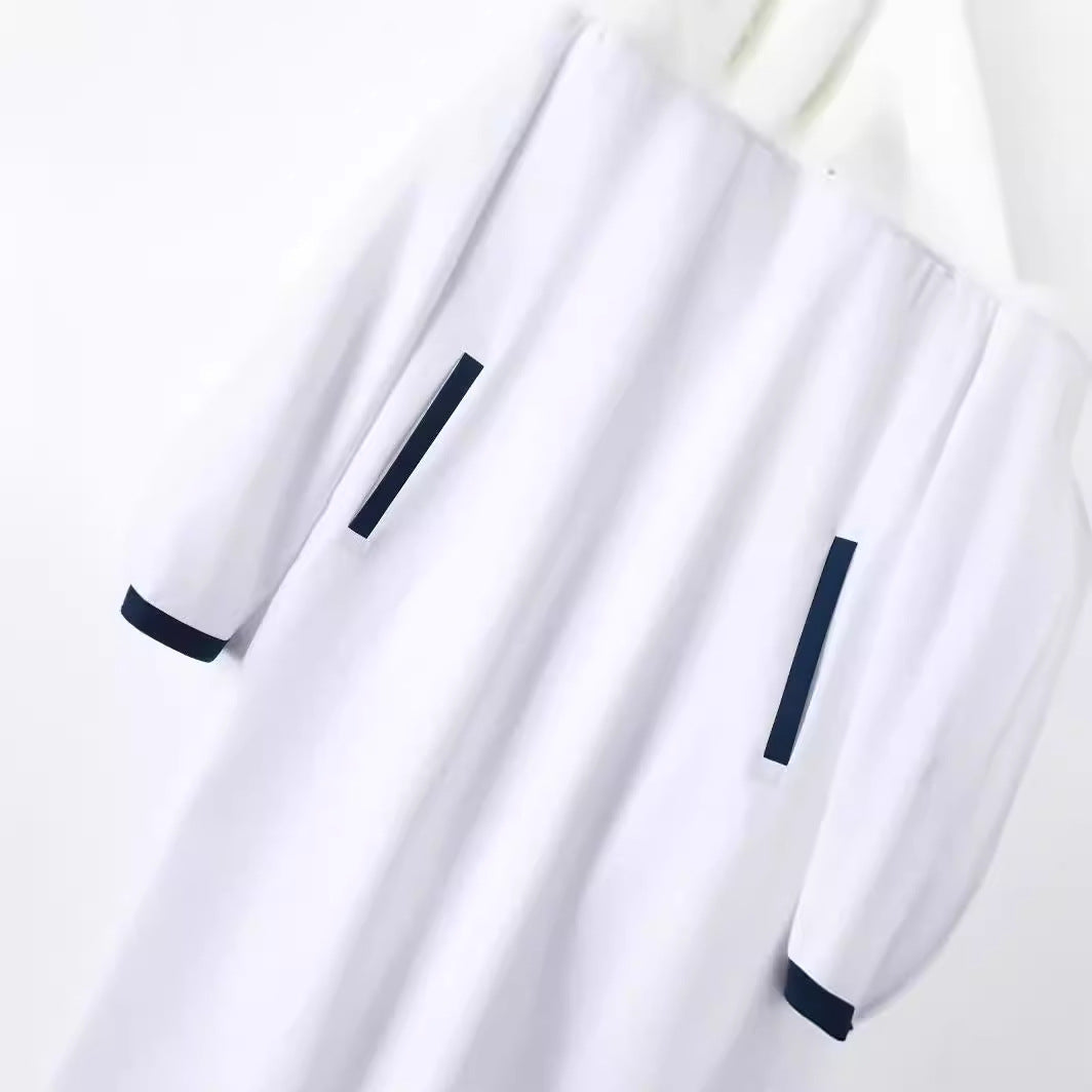 Robe contrastante de couleur de mode garçon