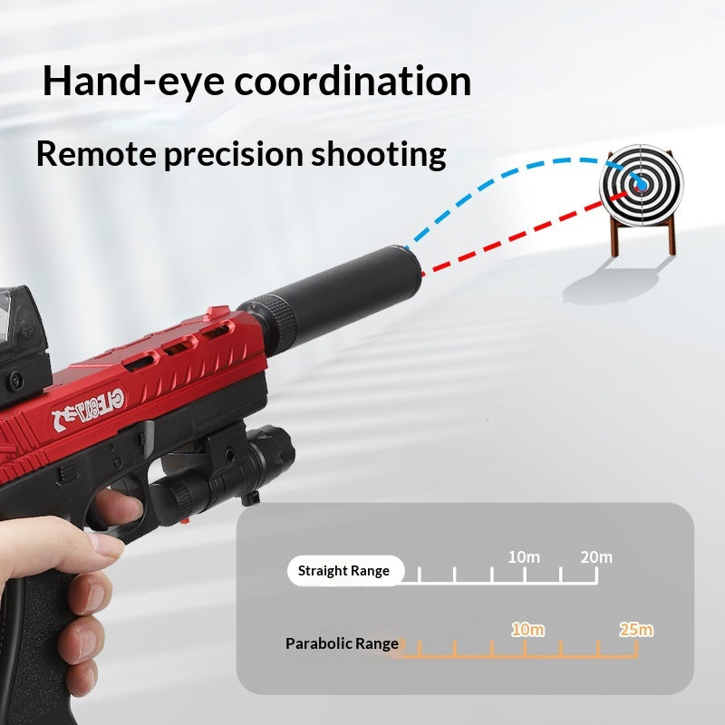 Gun électrique à jouets entièrement automatique pour enfants