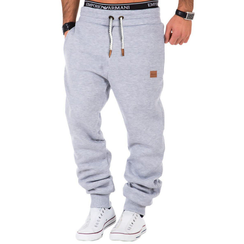 Hommes AutomneHiver Patchwork Training Sweatpants