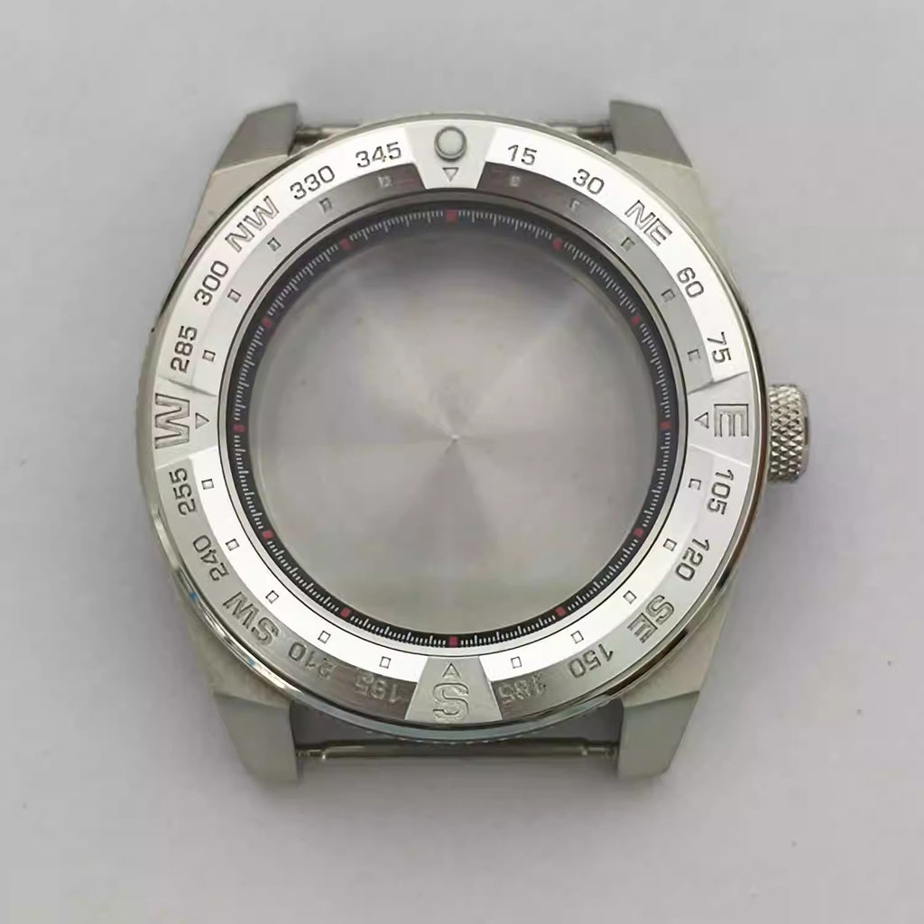 43mm 316 en acier inoxydable Lunette en aluminium