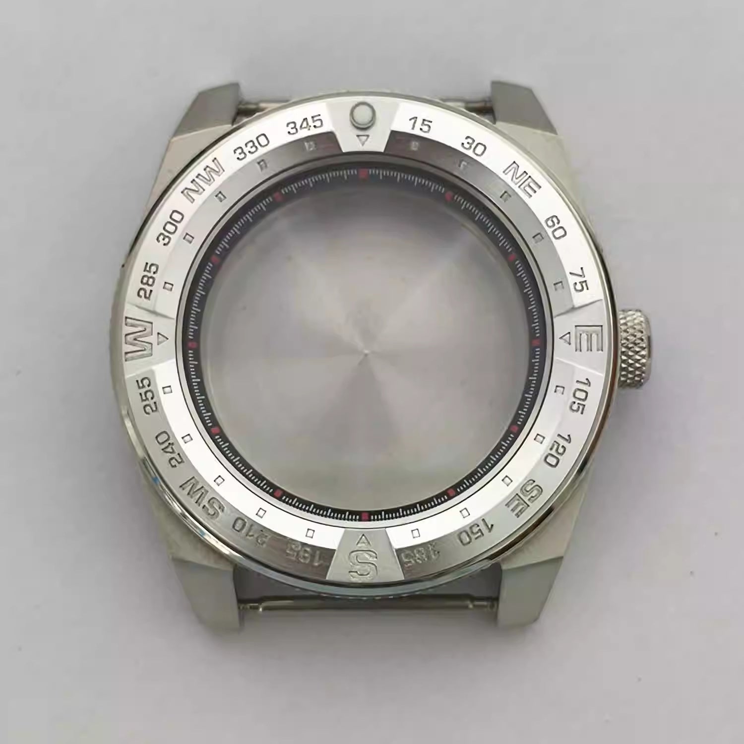 43mm 316 en acier inoxydable Lunette en aluminium