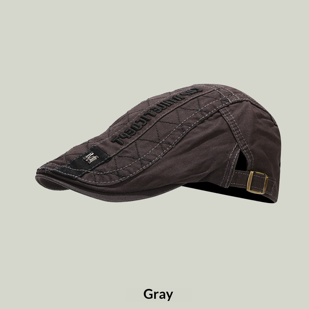 Beret décontracté polyvalent à la mode Une ancienne casquette de peintres d'ombre solaire