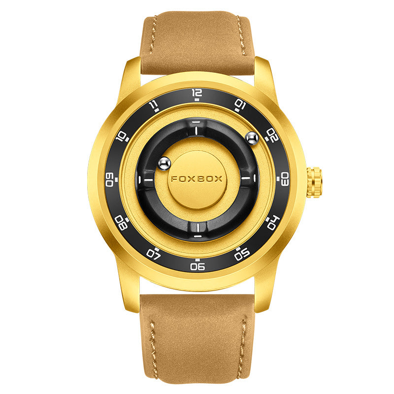 Montre Quartz multifonctions pour hommes à échelle romaine cool
