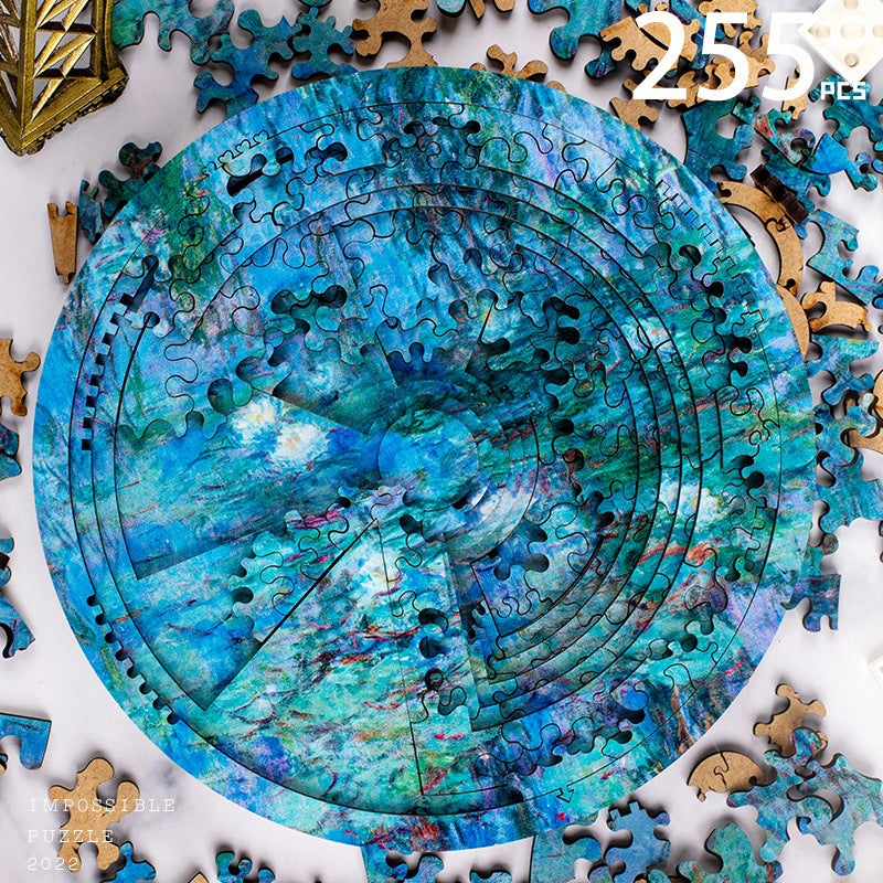 Le déchiffrement de Lily de l'eau est extrêmement difficile 1000 pièces de puzzle