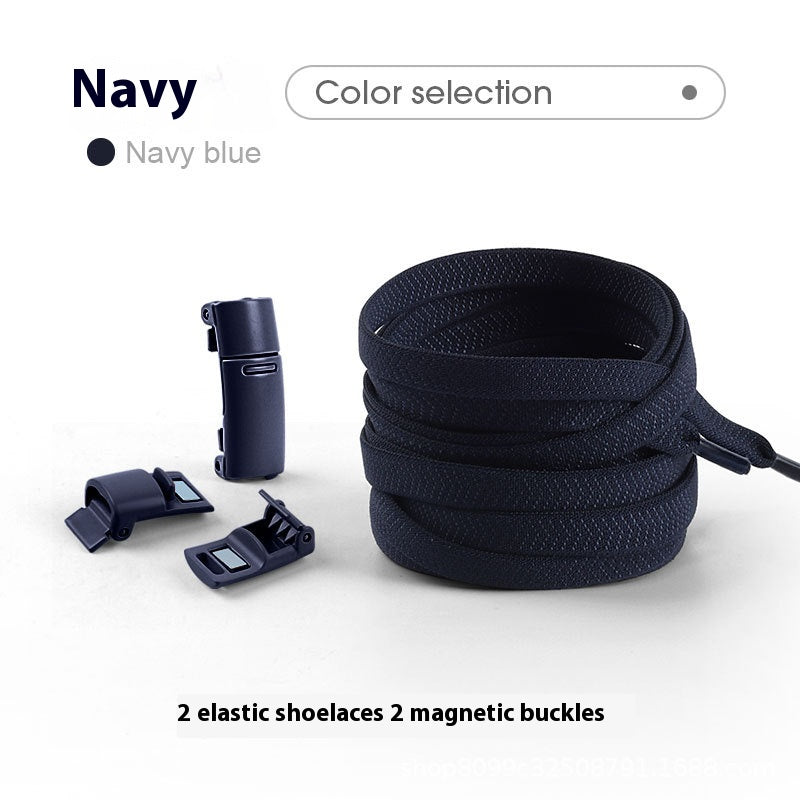 Boucle élastique de boucle de shoelace sans lazy Righten Rope sans attache magnétique