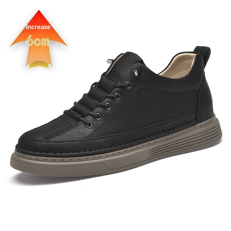 Hommes Invisible Hauteur Augmentation Chaussures Vintage Casual élégant et respirant