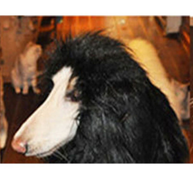 Perruque Lion Mane pour grands chiens