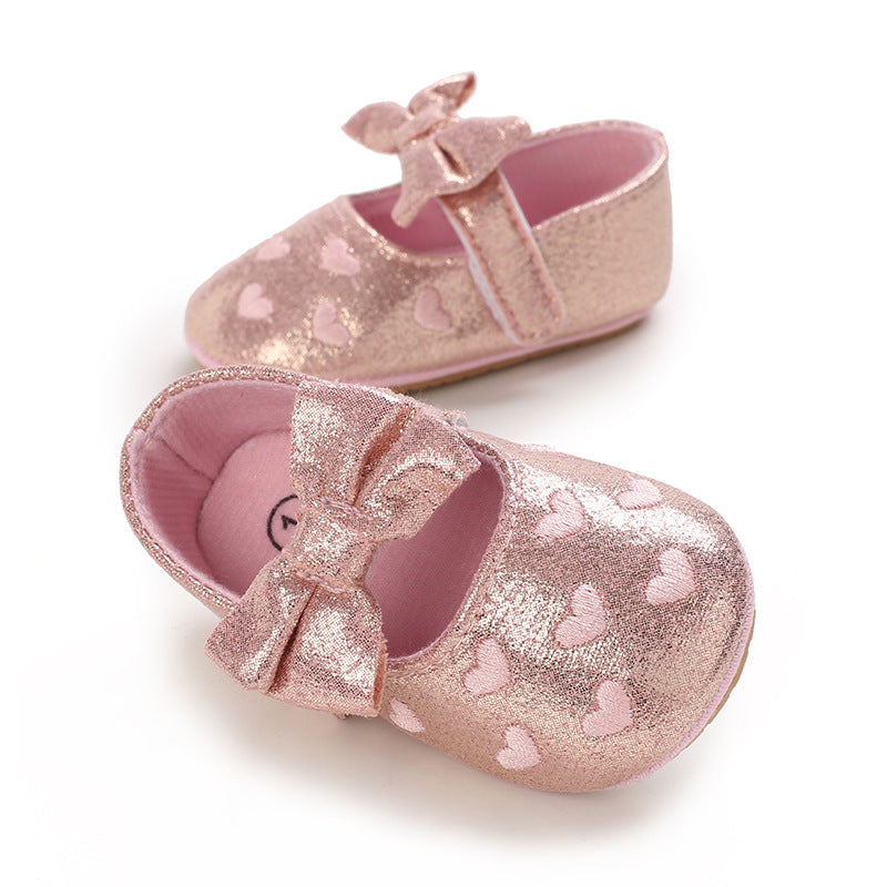 Fille Soft Rubber Semelle Princesse Bébé Bébé Bébé Chaussures