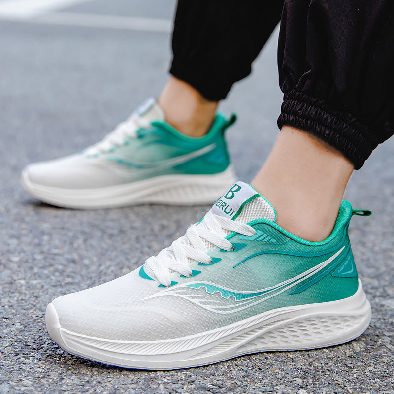 Chaussures de course léger respirant avec des semelles douces pour les étudiants tous les jours