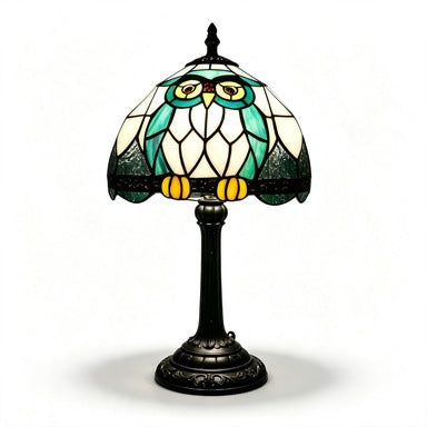 Lampe de table en résine peinte à la main