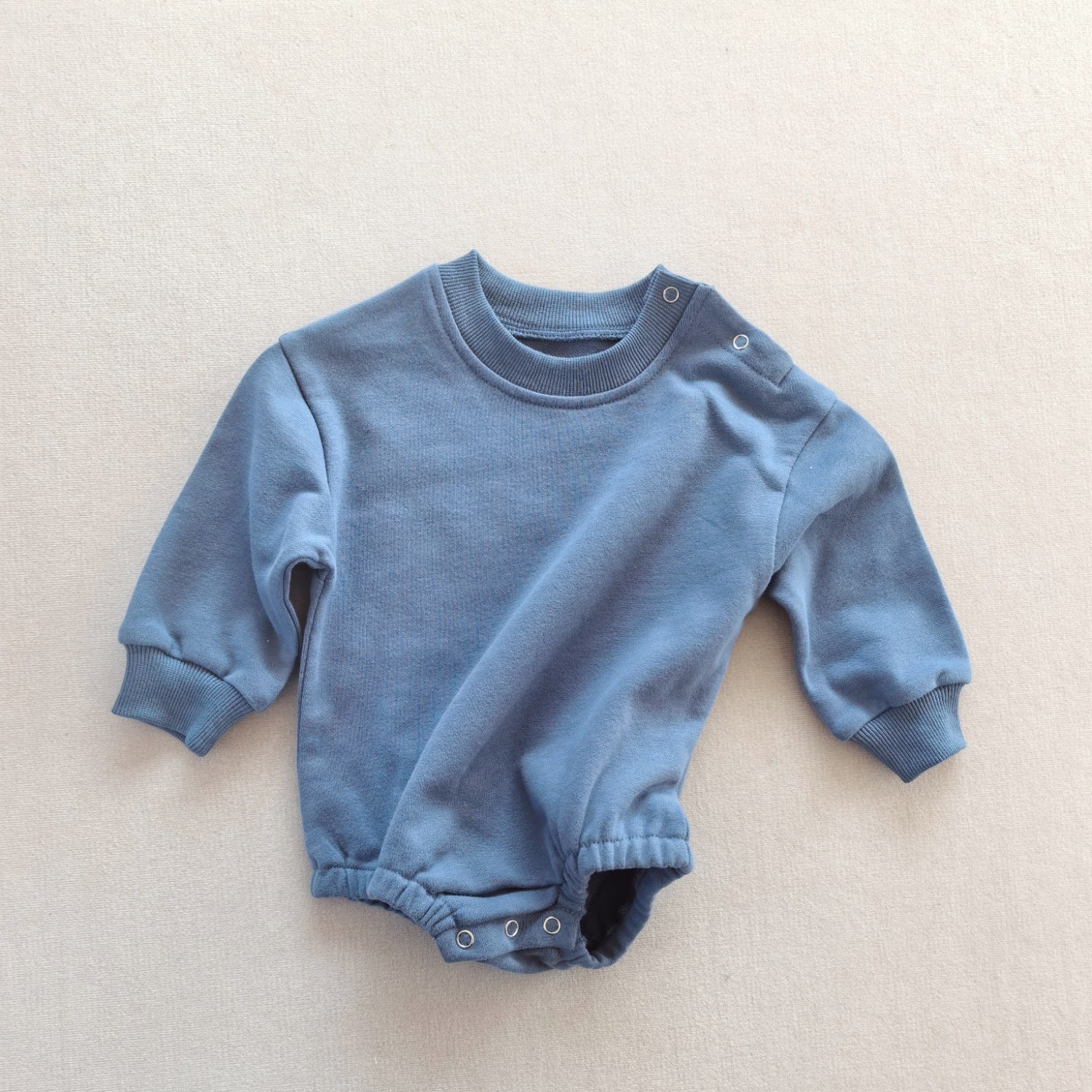 Robe à manches longues en coton massif