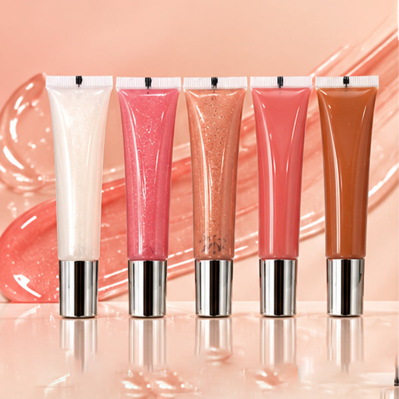 Gloss aux lèvres miroitant