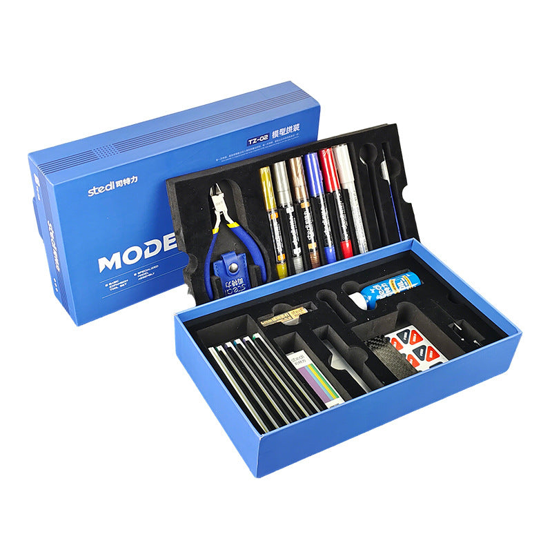 Jeu d'outils de montage de modèle de jouets
