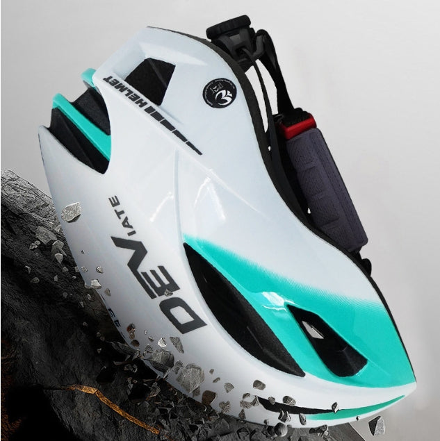 Mode casque de vélo simple conception intégrée de moulage Unisexe Urban Commuter Road Cy