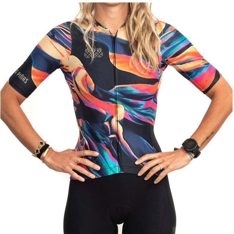 Cyclisme costume à manches courtes VTT vélo de route vélo de vélo féminin équipement d'équitation