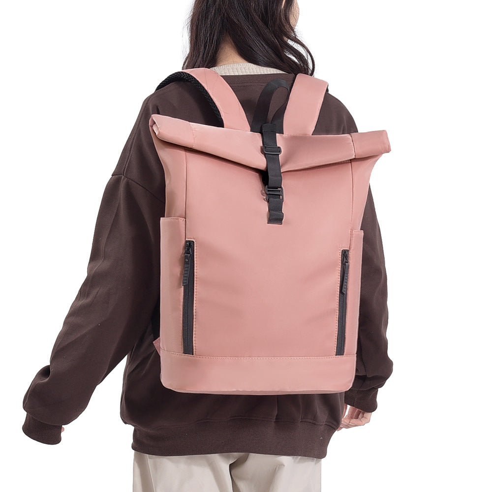 Sac à dos résistant à l'usure simple Casual