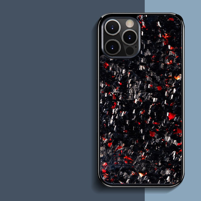 Case de téléphone en fibre de carbone forgée