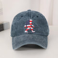 Casquette de baseball lavée vintage couple d'été