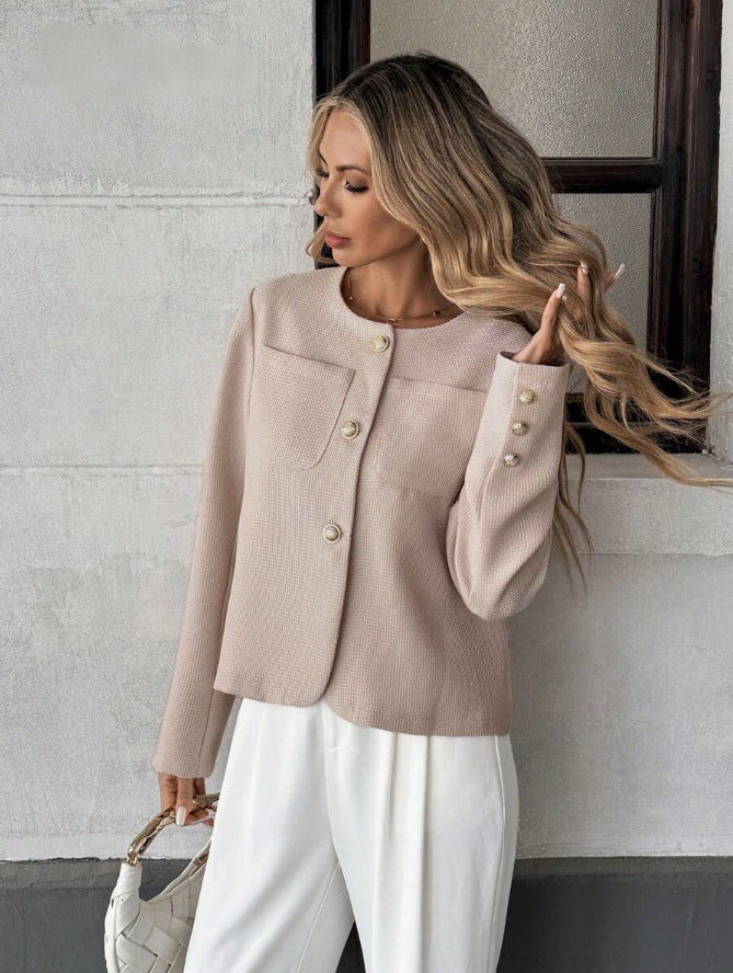 Veste d'inspiration Chanel européenne et américaine pour femmes