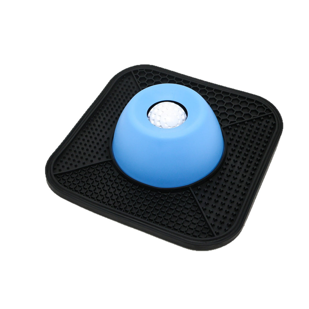 Bol antidérapant en silicone pour animaux de compagnie à alimentation lente