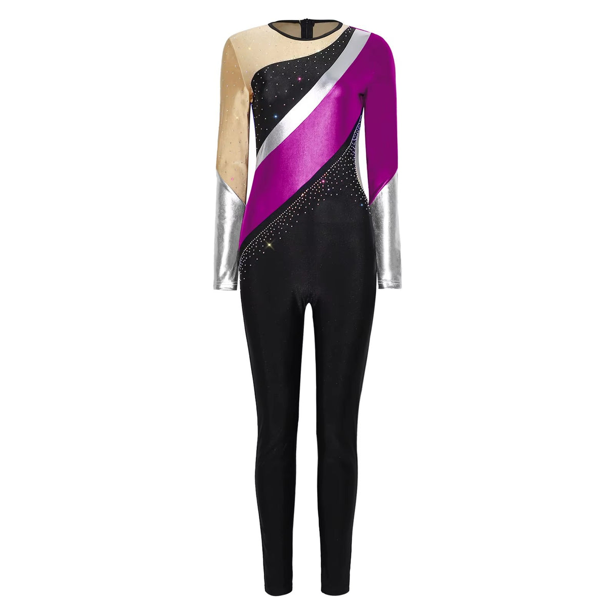 Bodysuit rayé imprimé 3D