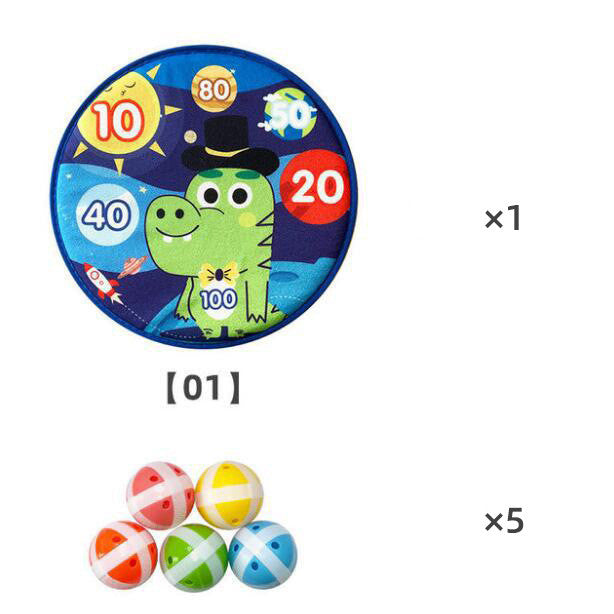 Indoor and Outdoor Sticky Ball Interactive Toys