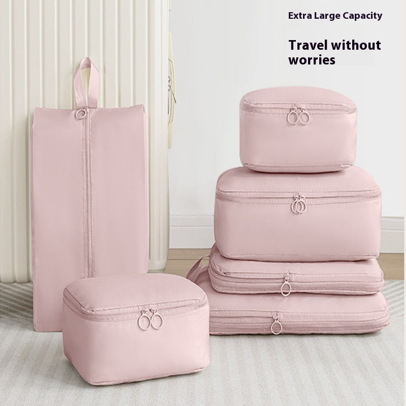 Bagage de voyage Buggy Bag Mémoire Costume de vêtements comprimé en six pièces