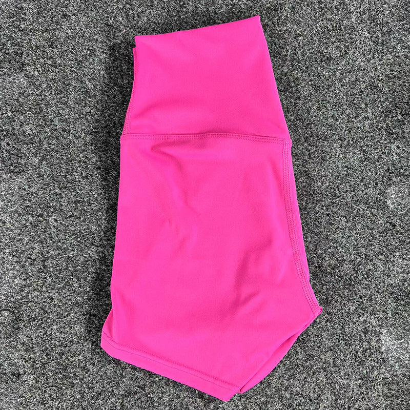 Short de yoga Haute taille Respirant Quick-sèchement Running Sports Cycling Dames