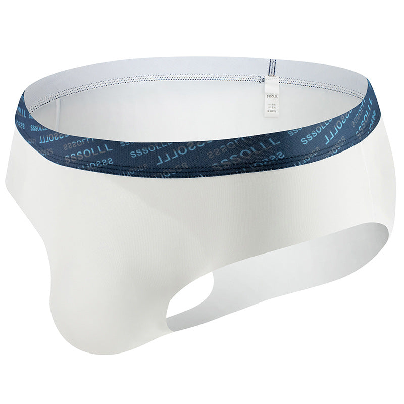 Slip en soie de glace confortable et respirant homme