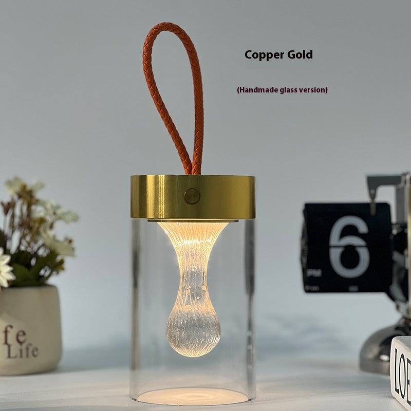 Stalactite Eau Drop Charging Portable Outdoor Camping Night Light