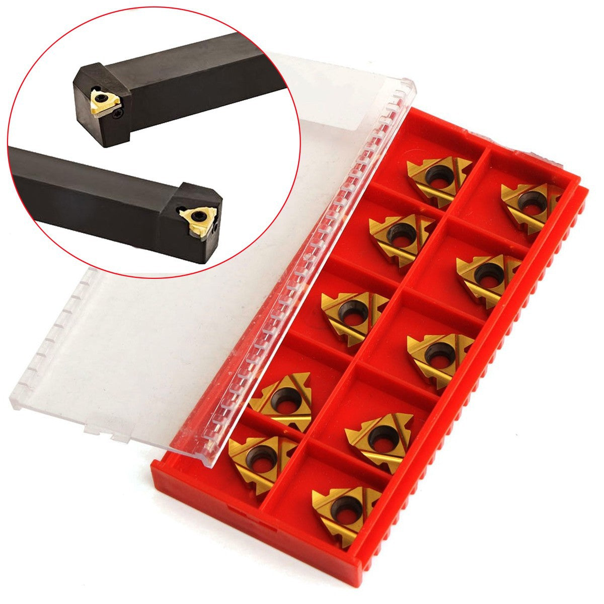CNC External Thread Insert 16ER AG60 Lame Indexable Thread File Insert
