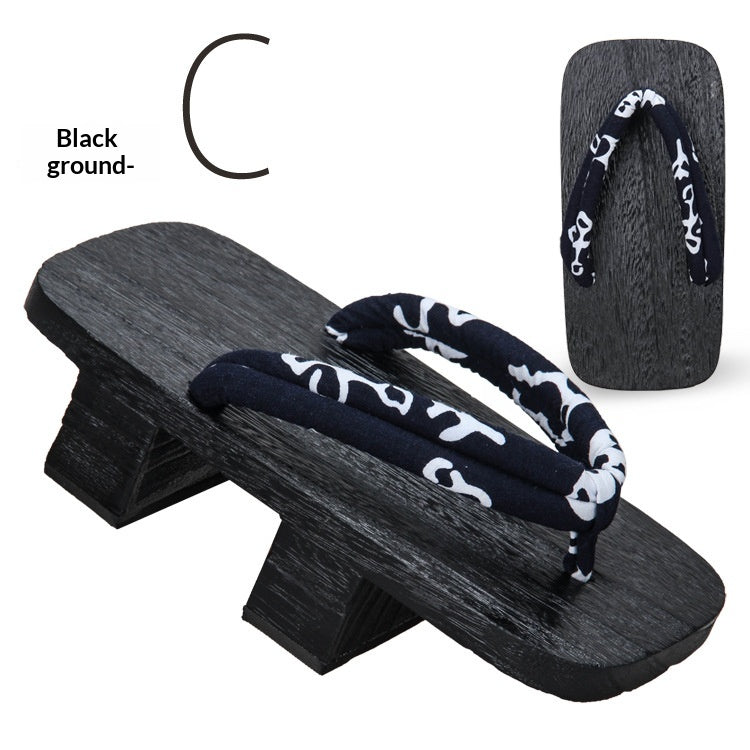 Flip-flops en bois massif de 5,5cm