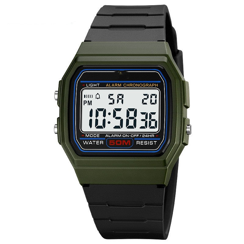 Multifonctionnel étanche Fashion Sports Montre électronique