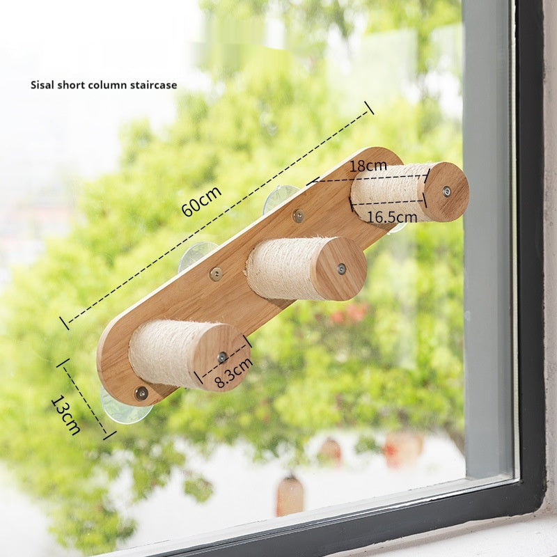 Pet Jumping Platform Fenêtre monté Suction-cup Hammock