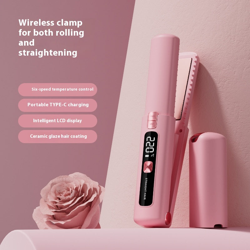 Charger une attelle sans fil pour le curling ou le lissage Anion LCD