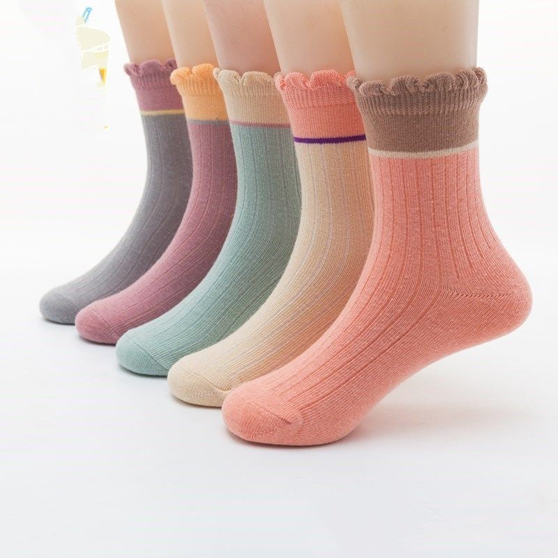 Chaussettes pour bébés d'âge moyen