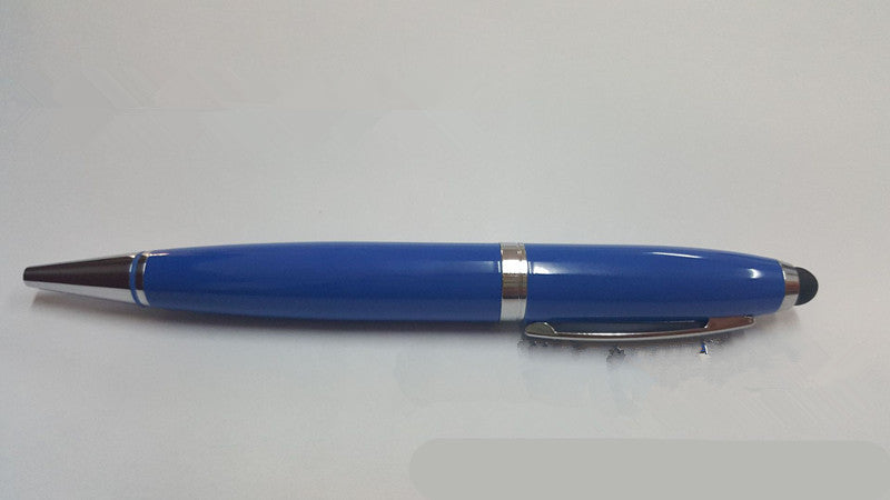 Stylo à écran tactile en métal à disque U unique Sanhe