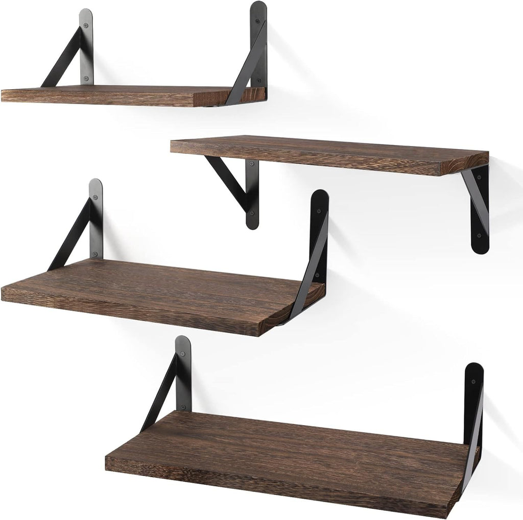Plateau mural en bois massif