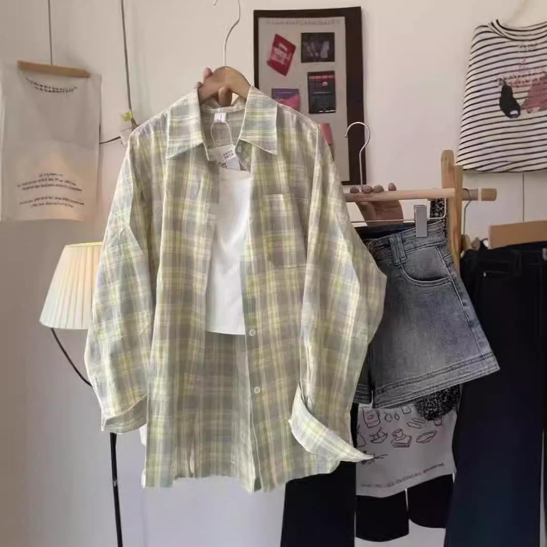Veste de chemise à manches longues pour femmes