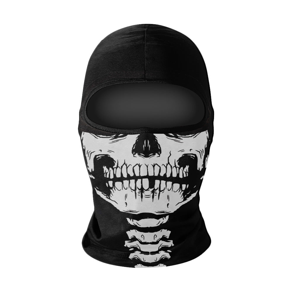 Summer Breathable Full Face Outdoor Protection solaire Séchage rapide Ice Silk Headgear