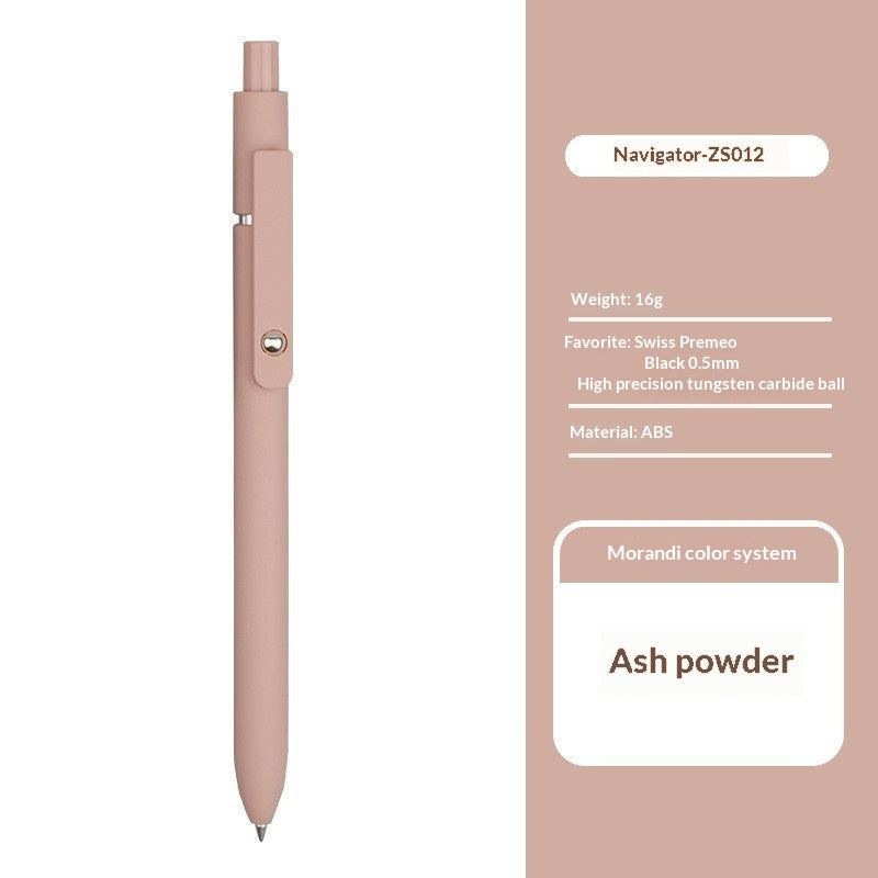 Stylo à bille portatif à usage domestique de couleur solide