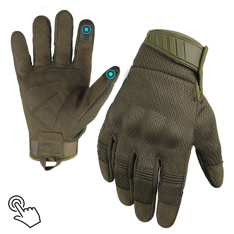 Sports de plein air Gants tactiques Riding Anti-skid Moto Racing Escalade