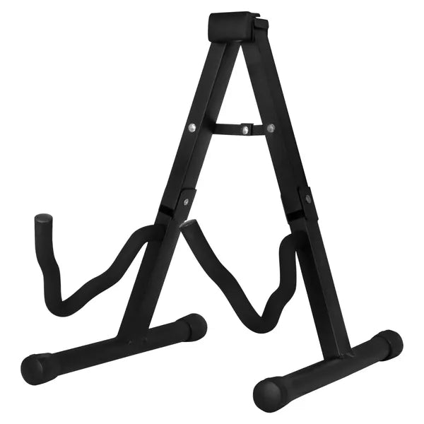 5 Core Guitar Stand 2PC A Frame W Soft Mousse bras antidérapant caoutchouc pour basse électrique acoustique