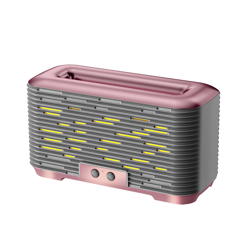 Diffuseur d'arôme de flamme Bureau d'humidificateur Grande Capacité de décoration maison USB